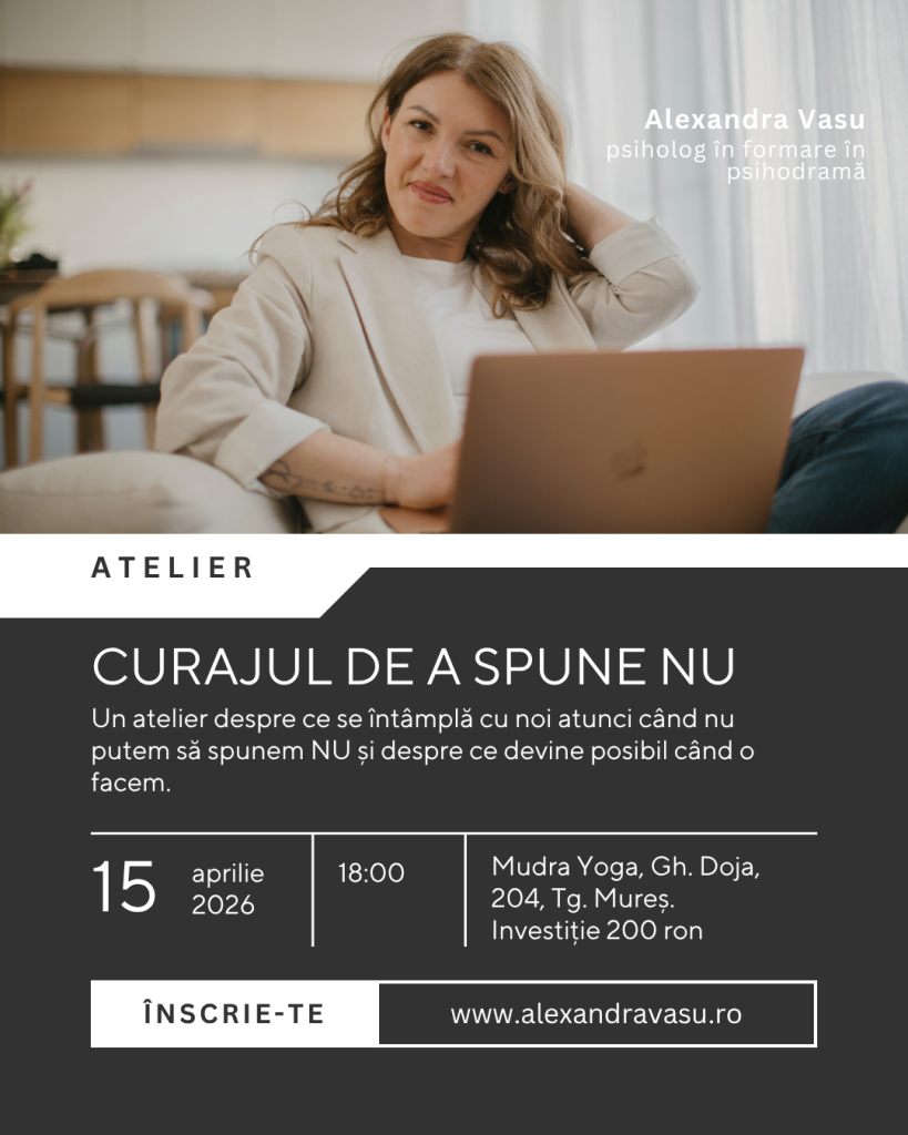 Curajul De A Spune Nu Afis
